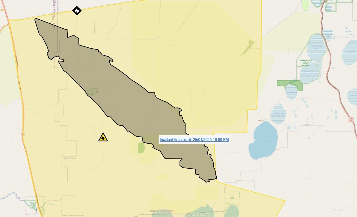 Fire Incident Map 24 January 2025